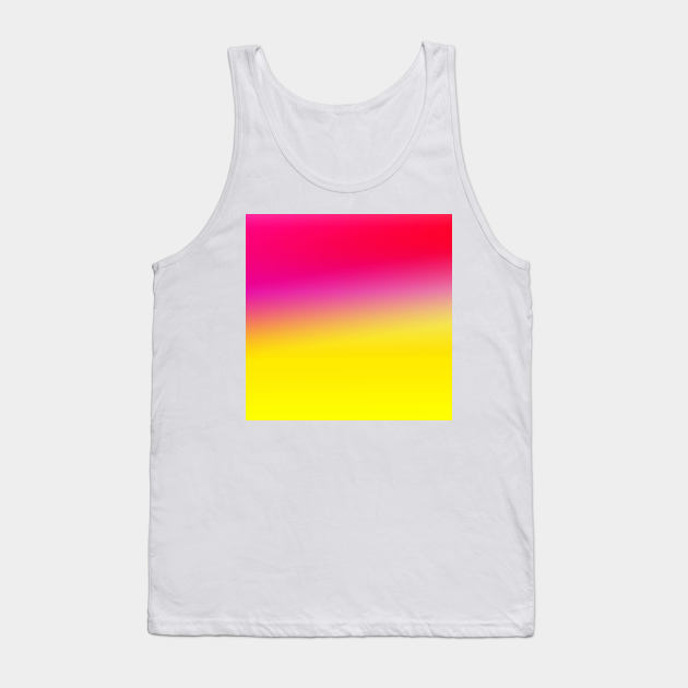 red yellow pink abstract texture Tank Top by Artistic_st